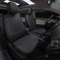 Чехлы Автопилот Экокожа Ромб на Москвич 3 (2022+) Чехлы Автопилот Экокожа Ромб на Москвич 3 (2022+)