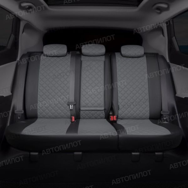 Чехлы Автопилот Экокожа Ромб на Москвич 3 (2022+) Чехлы Автопилот Экокожа Ромб на Москвич 3 (2022+)