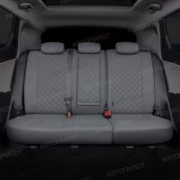 Чехлы Автопилот Экокожа Ромб на Москвич 3 (2022+) Чехлы Автопилот Экокожа Ромб на Москвич 3 (2022+)