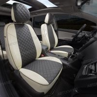 Чехлы Автопилот Экокожа Ромб на Москвич 3 (2022+) Чехлы Автопилот Экокожа Ромб на Москвич 3 (2022+)