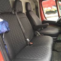 Чехлы Автопилот на Peugeot Boxer (3 места) 2006-2021 г.в. Чехлы Автопилот на Peugeot Boxer (3 места) 2006-2021 г.в.