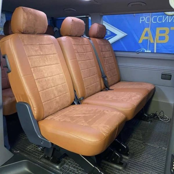 Чехлы Автопилот на Volkswagen Transporter T6 (8 мест) с 2015+